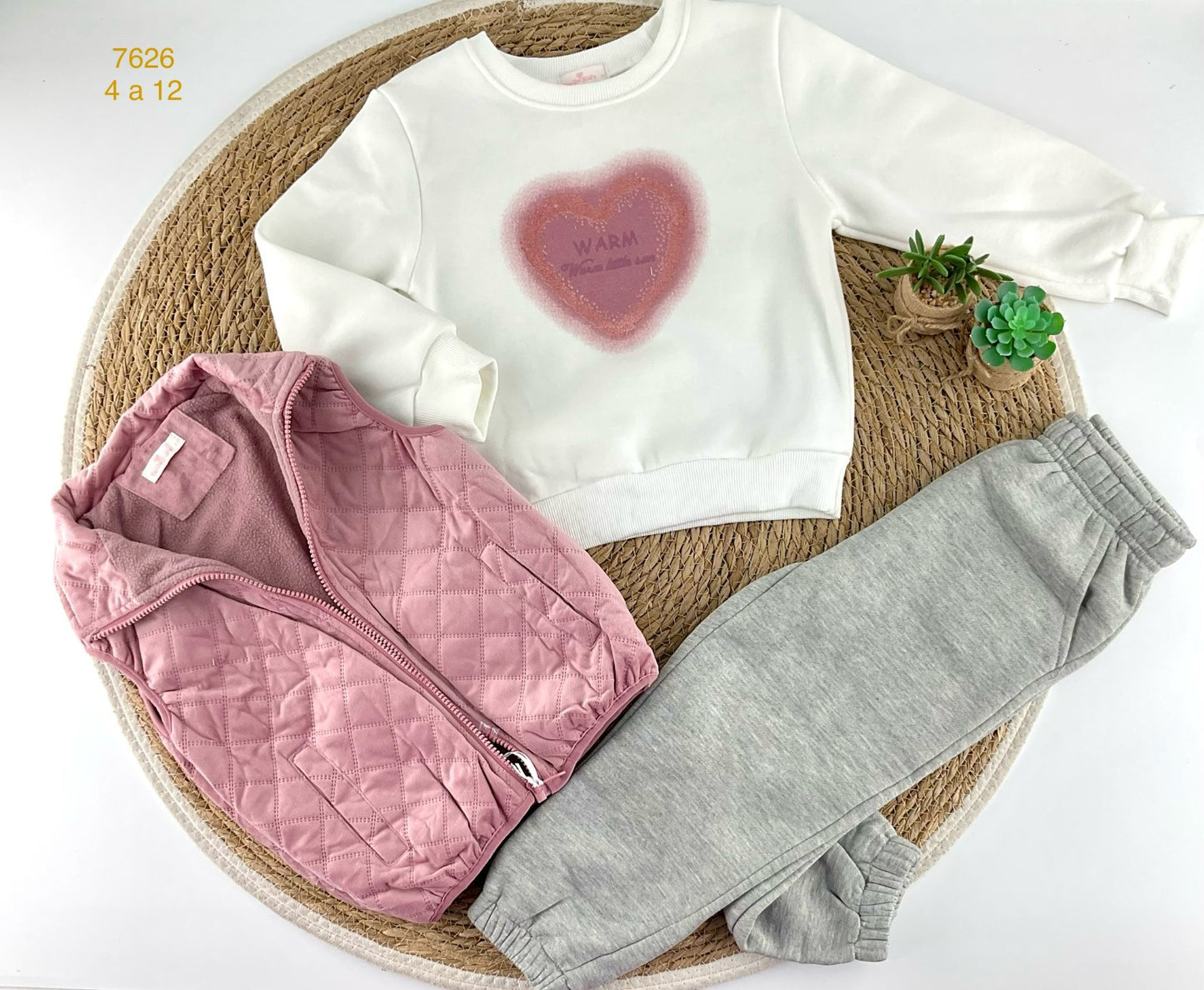 Conjunto Warm Love de 3 piezas
