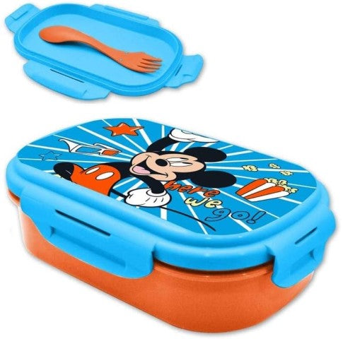 Sandwichera Con Cubierto Mickey