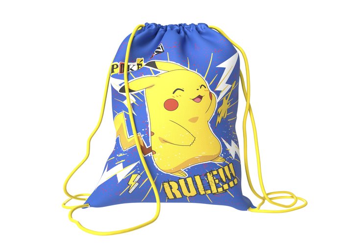 Saco Mochila Pokemon 41cm.