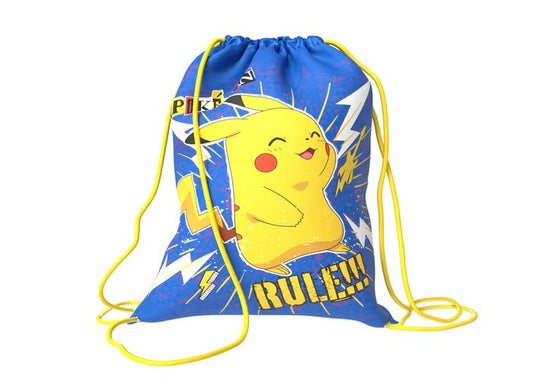 Saco Mochila Pokemon 41cm.