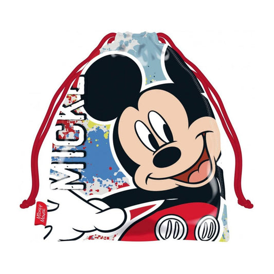 Saco Merienda Mickey Disney 26,5×21,5cm.