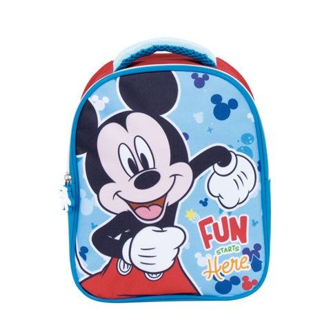 Mochila Mickey Disney Polyester 24X20X10Cm