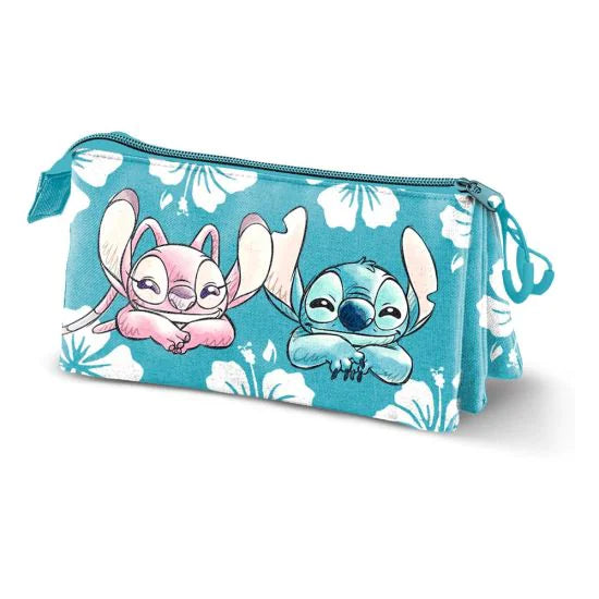 Portatodo Stitch Disney Triple 10×23,5x5cm.