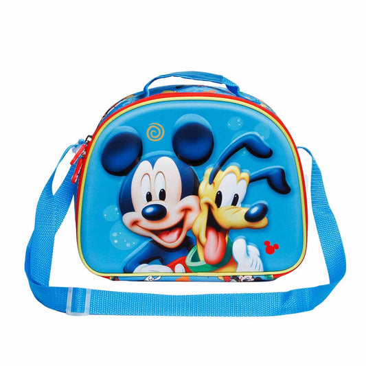 Bolsa Portameriendas 3D Mickey Disney 20,5x26x10cm