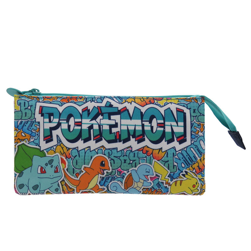 Portatodo Urban Colors Pokemon triple adaptable 23x5x12cm