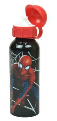 BOTELLA ALUMINIO SPIDERMAN MARVEL 520ML.