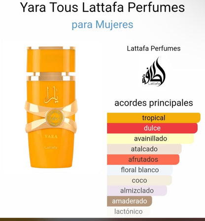 Perfume Yara Tous Mujer