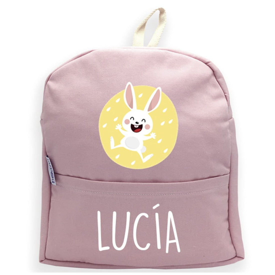 Mochila Conejo con Nombre Personalizado