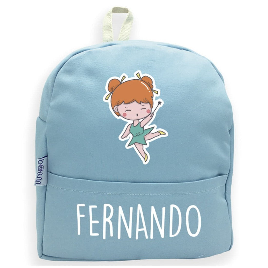 Mochila Hada con Nombre Personalizado