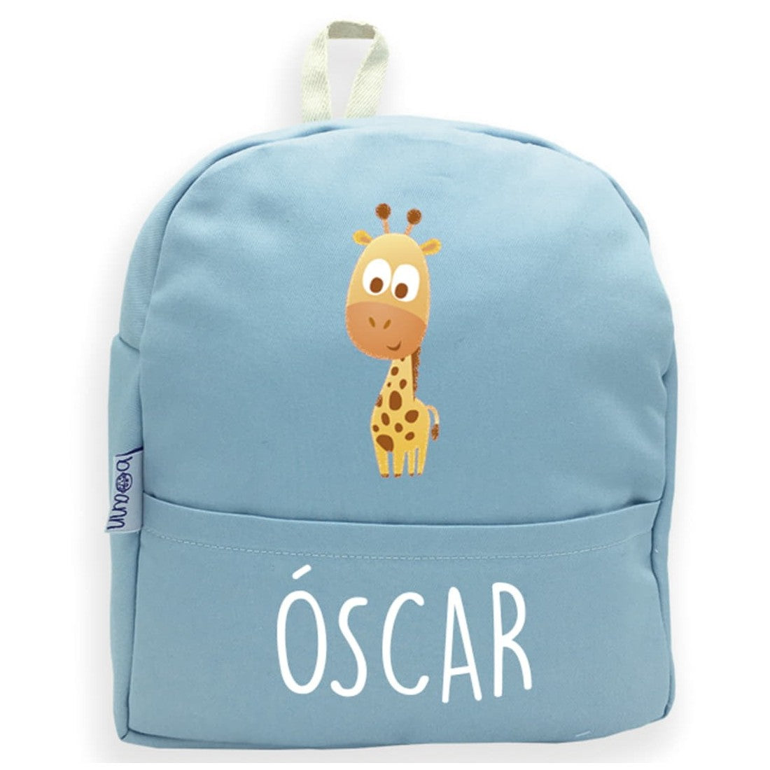 Mochila Jirafa con Nombre Personalizado