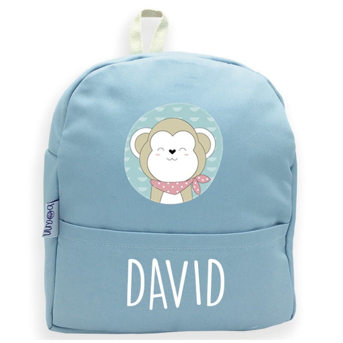 Mochila Mono con Nombre Personalizado