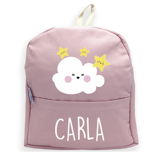 Mochila Nube con Nombre Personalizado