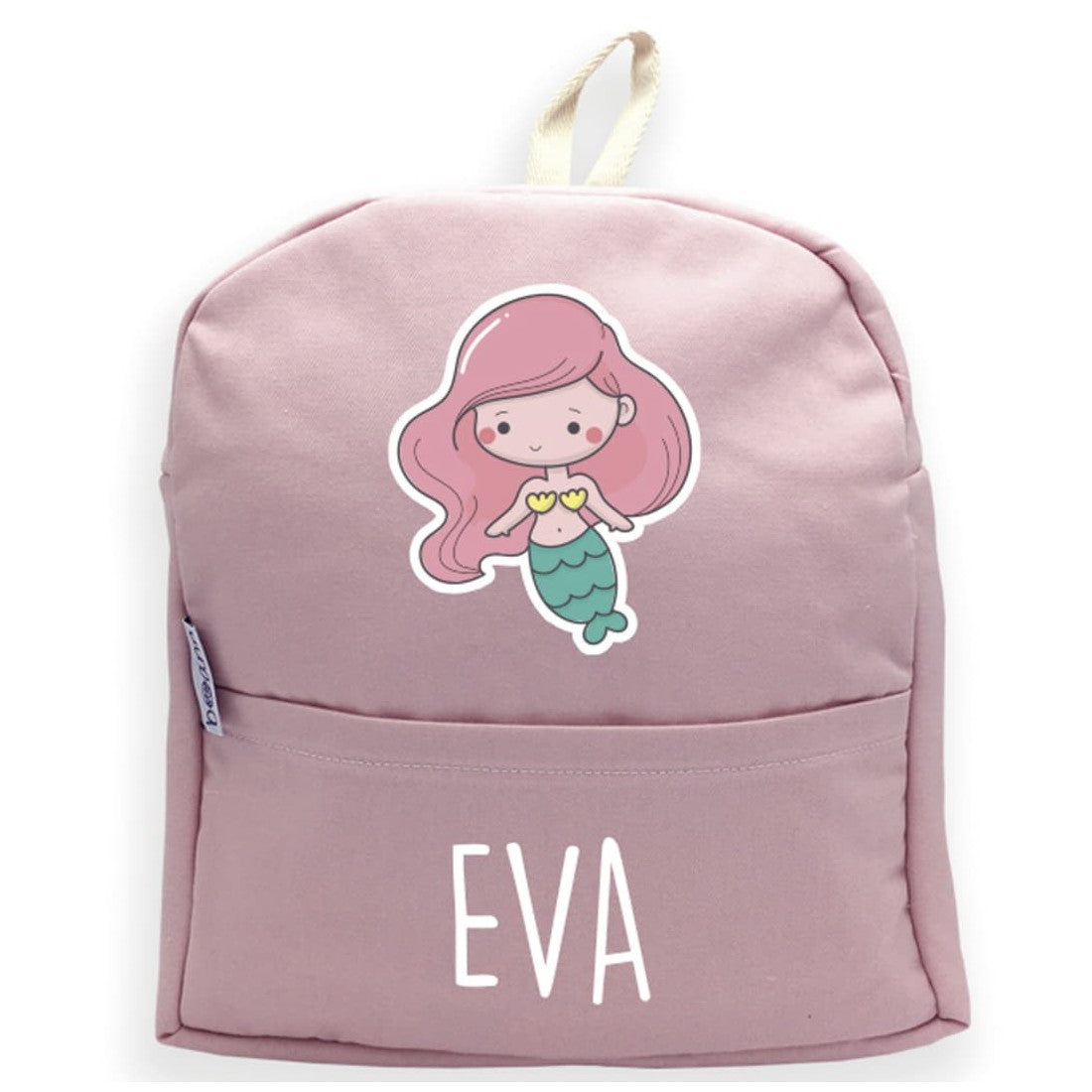 Mochila Sirena con Nombre Personalizado