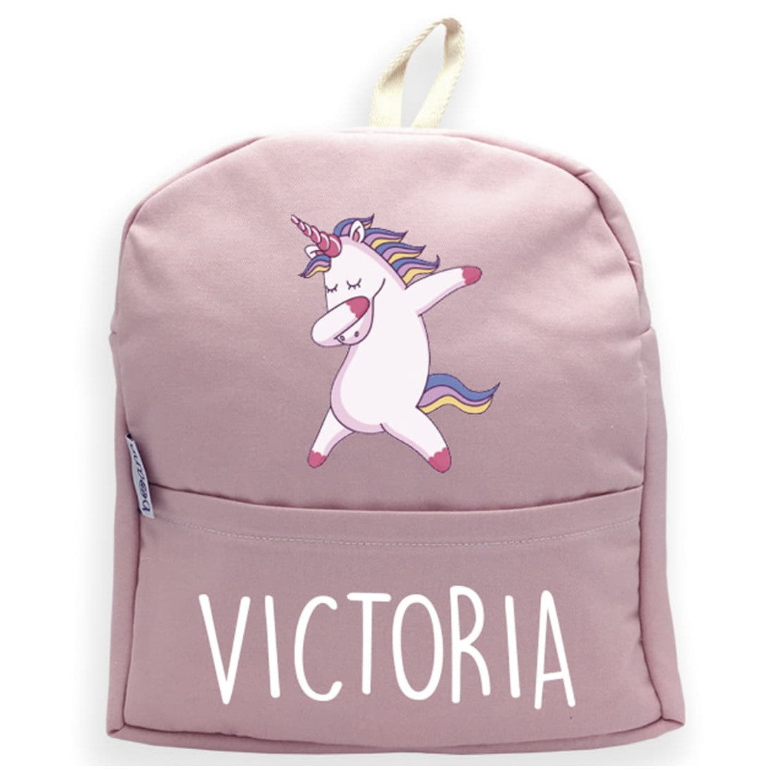 Mochila Unicornio con Nombre Personalizado