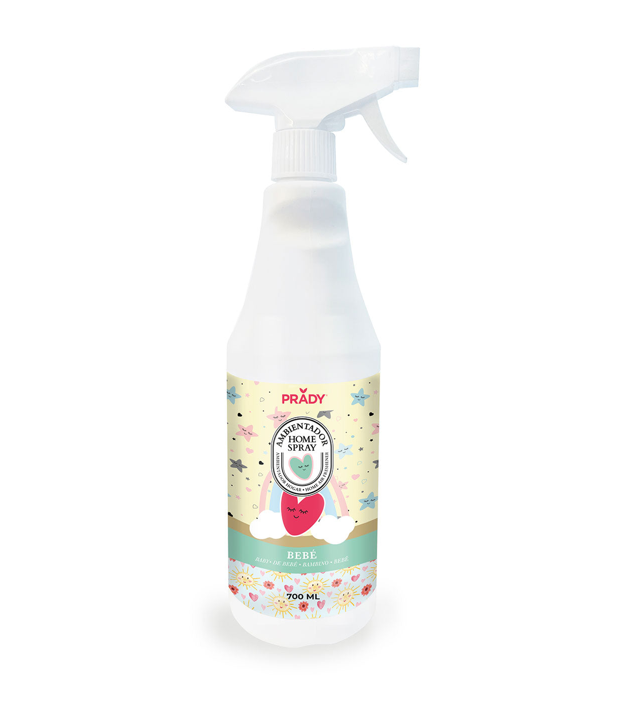 Prady - Ambientador en spray para hogar 700ml - Bebé