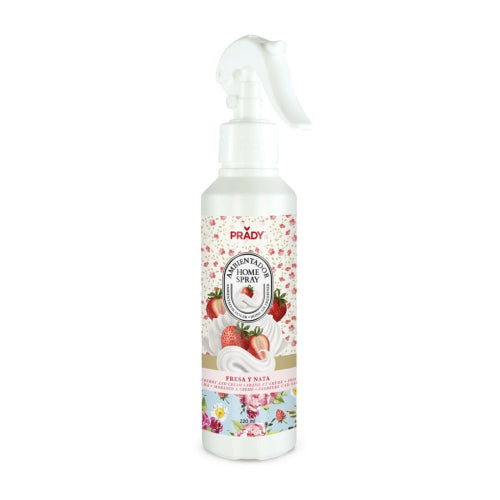 Prady - Ambientador en spray para hogar 200ml - Fresa y Nata