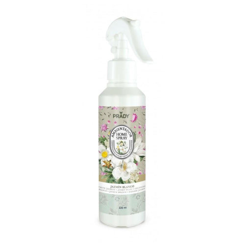 Prady - Ambientador en spray para hogar 200ml - Jazmín Blanco