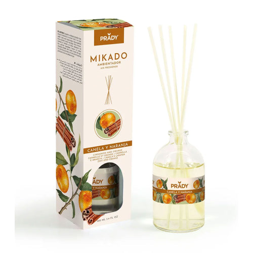 Prady - Ambientador Mikado - Canela y Naranja