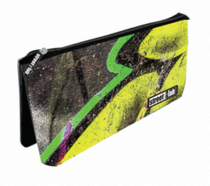 Portatodo Triple Compartimento Street Lab 11x20cm. (V)