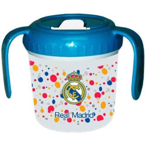 Taza Real Madrid Entrenamiento PP Con Asas 250ml.